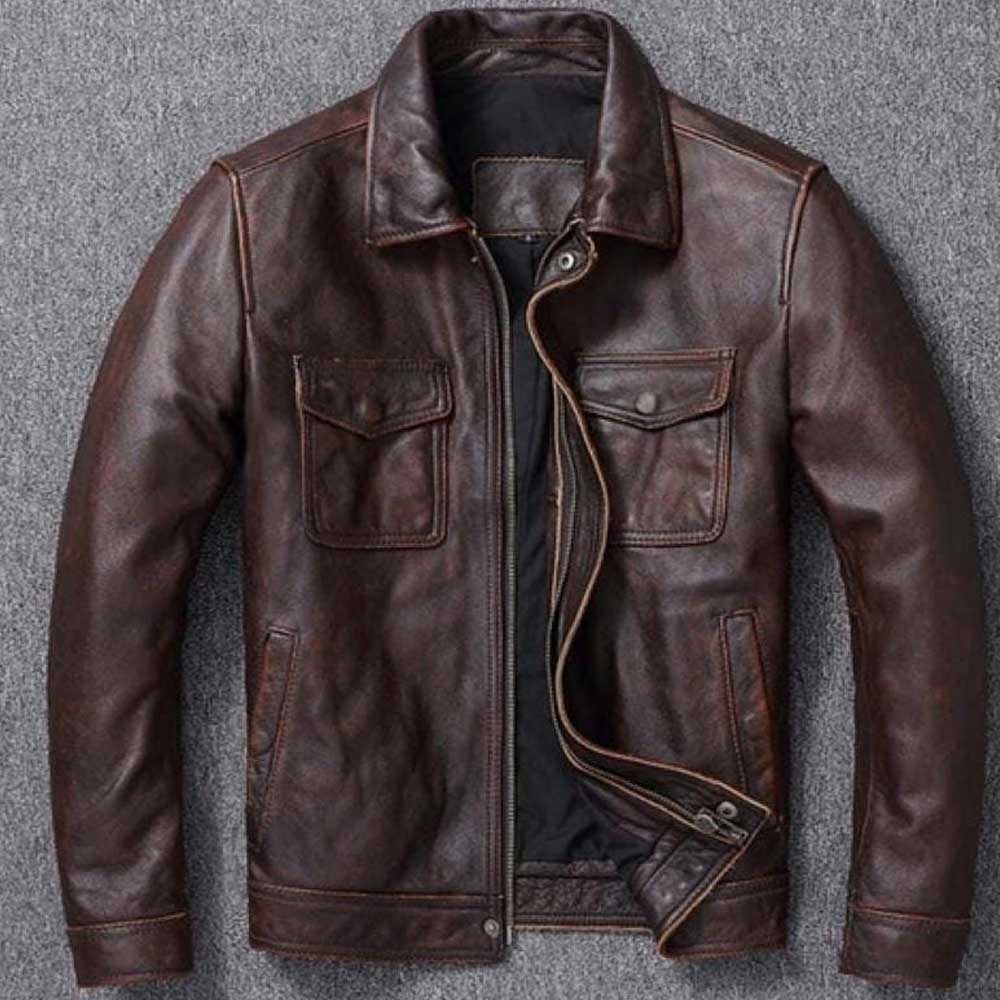 03 Mens Leather Jackets - Image 1